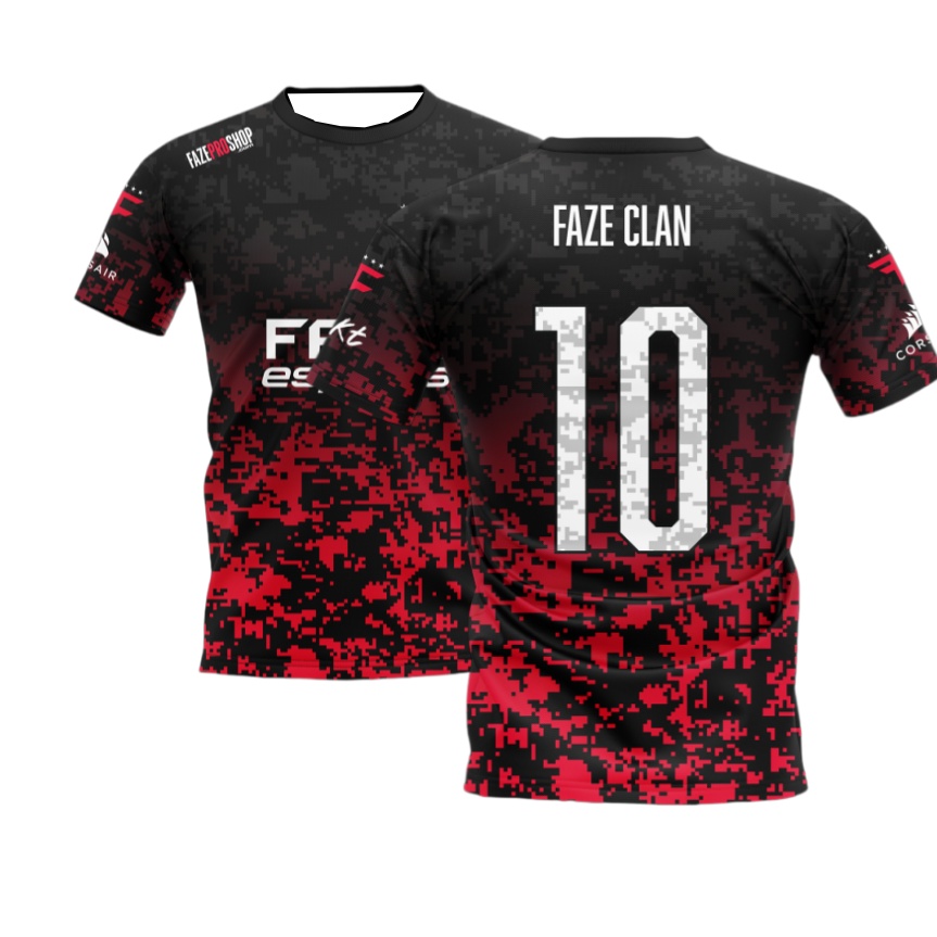 2026 뉴 페이즈 e스포츠 저지 블랙 레드 디지털 카 - Esports Gaming Jersey 리뷰 및 가격