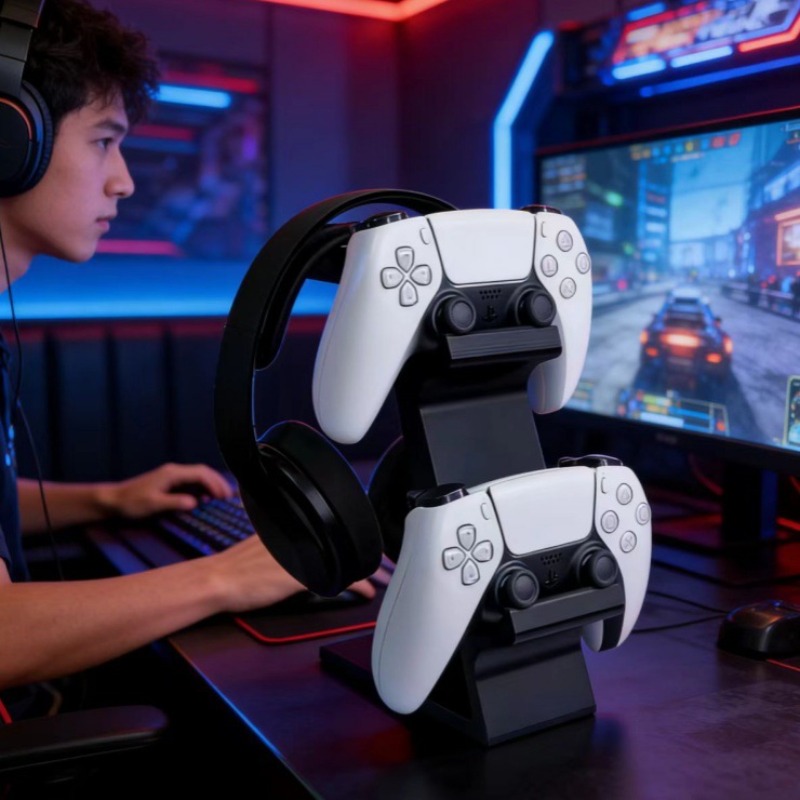 3D 프린팅 게임 컨트롤러 헤드폰 통합 스탠드 PS4/ - Esports Gaming Controller 리뷰 및 가격